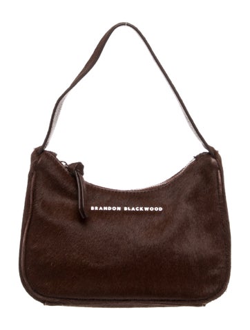 Brandon Blackwood Ponyhair Top Handle Bag