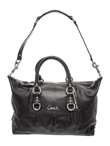 Leather Top Handle Bag