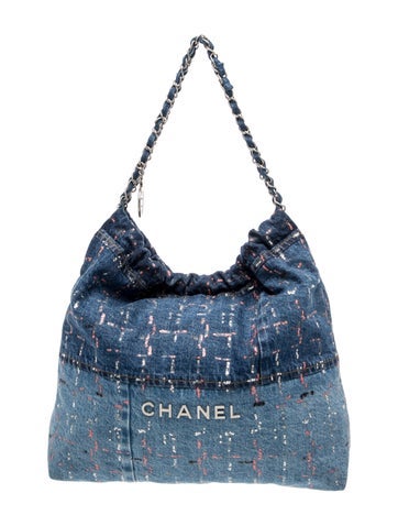 Paris-Dakar Sequin Denim 22 Hobo