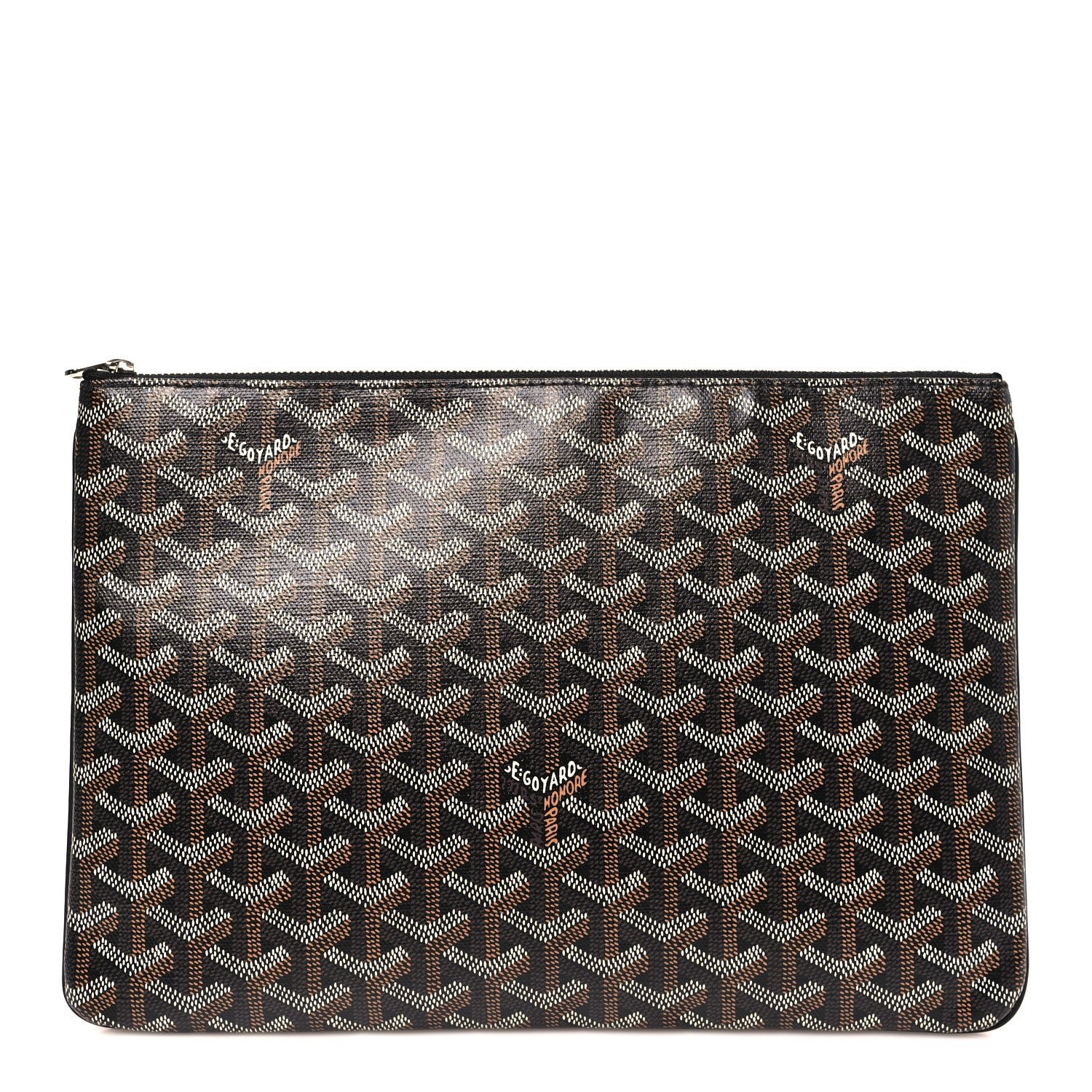 Goyard Goyardine Senat Pochette MM Black