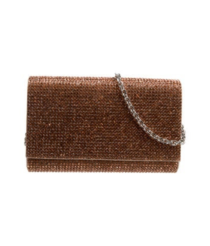 Judith Leiber Leiber Satin Minaudiere