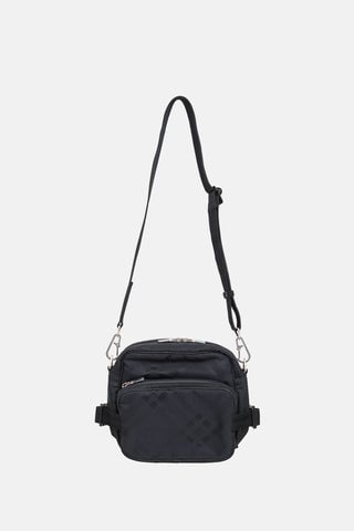 Woven Check Crossbody Bag
