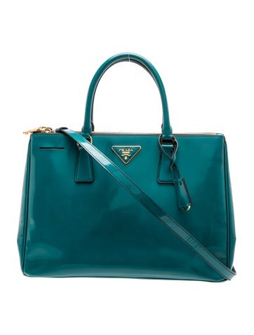 Patent Leather Galleria Double Zip Medium