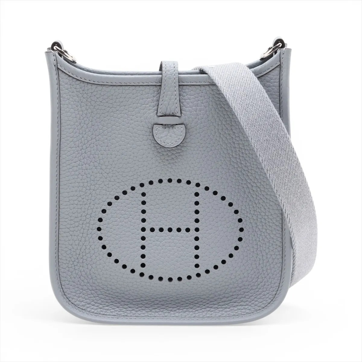 Hermès evelyn 16 TPM Amazon Taurillon Clemence glypantane Silver Metal Fittings