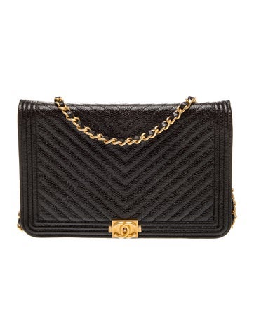 Chevron Boy Wallet On Chain