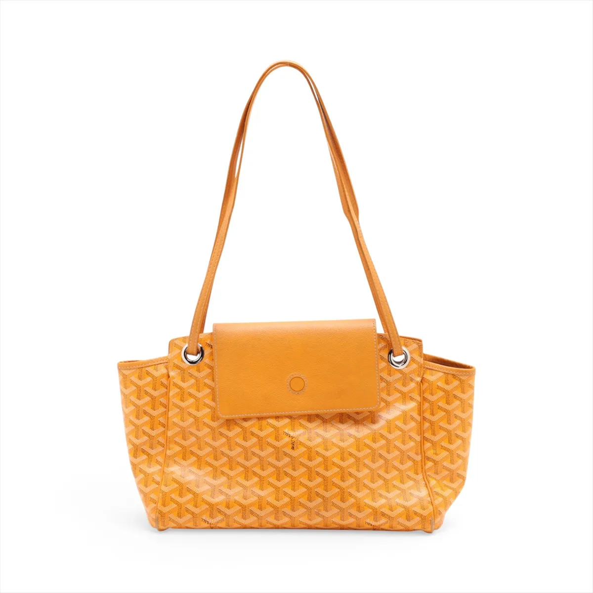Goyard Luette PVC & leather Tote bag Yellow