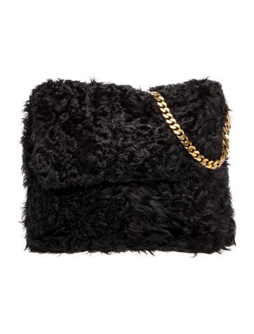 Shearling Shoulder Bag