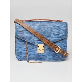 Louis Vuitton Louis Vuitton Monogram Reverse Canvas Denim Epi Pochette Metis Bag