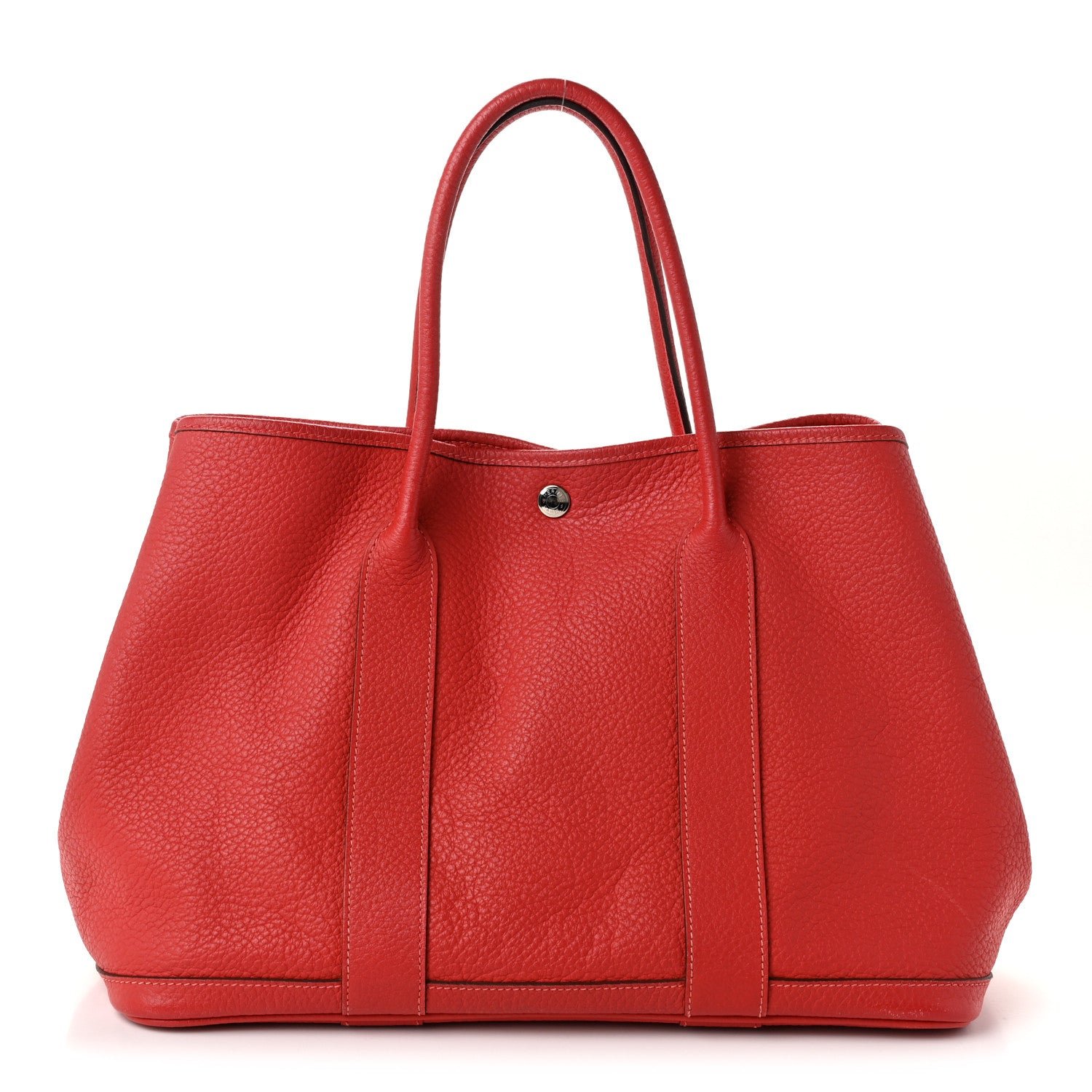 Hermes Vache Country Garden Party 36 MM Rouge Pivoine