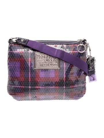 Coach Sequins Shoulder Bag
