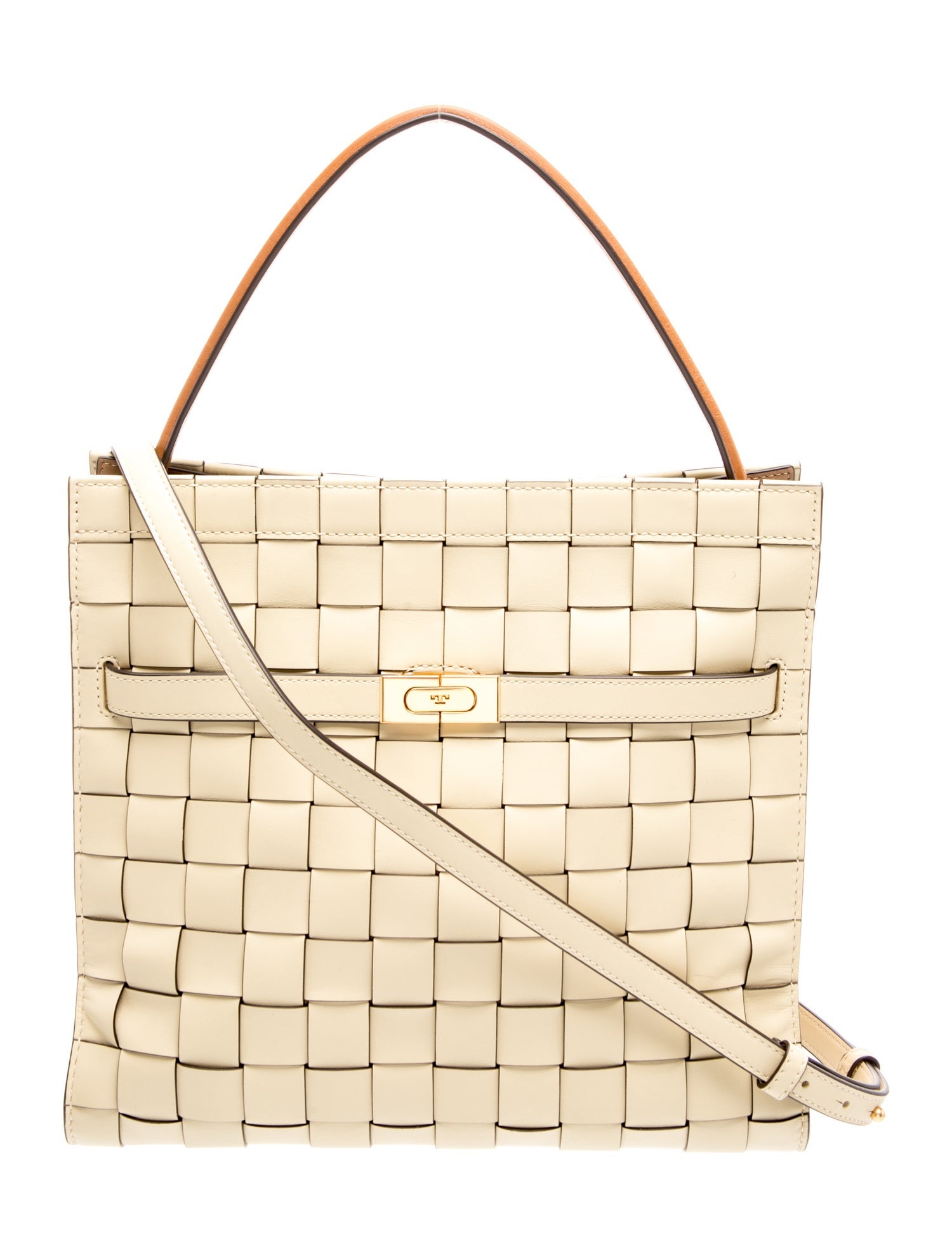 Leather Lee Radziwill Double Bag Small