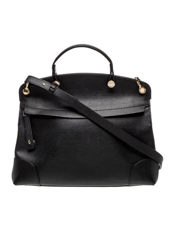 Furla Saffiano Leather Top Handle Bag