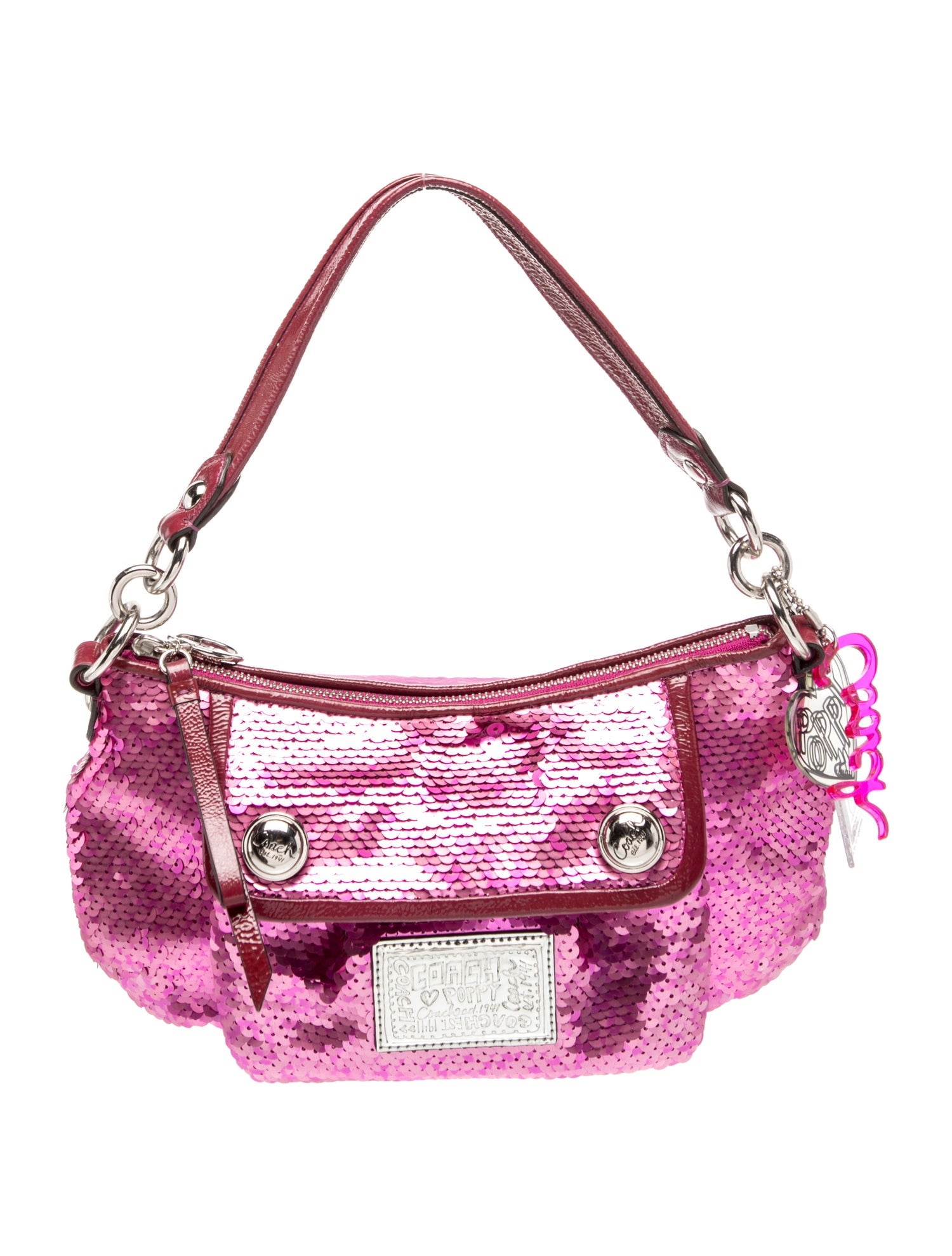 Coach Sequins Shoulder Bag