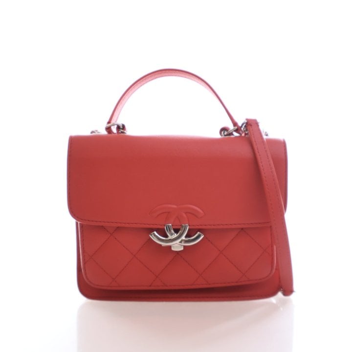 Chanel Small Calfskin CC Box Flap Bag