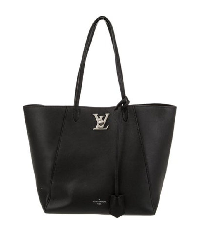 Louis Vuitton Vuitton Taurillon Leather Lock Me Cabas Tote
