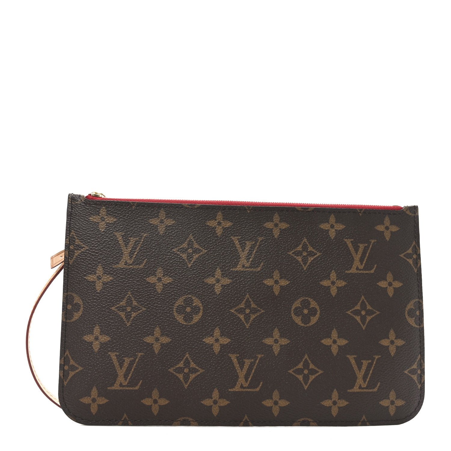 Louis Vuitton Monogram Neverfull MM GM Pochette Cherry