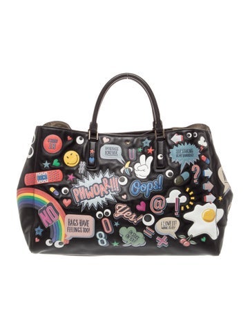 Leather Top Handle Bag