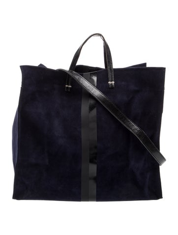 Suede Tote