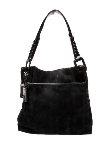 Roger Vivier Suede Messenger Bag