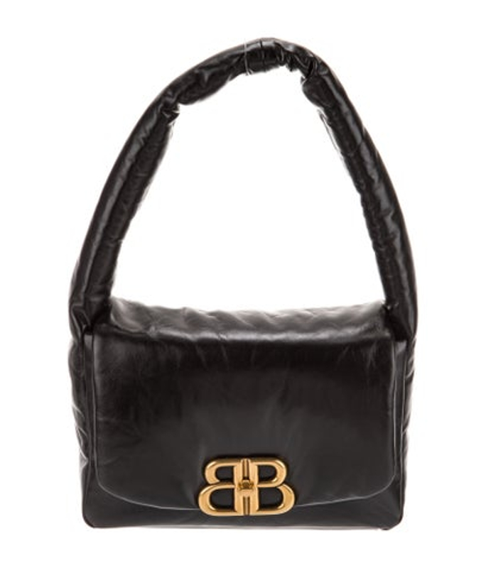 Balenciaga Leather Shoulder Bag 2024