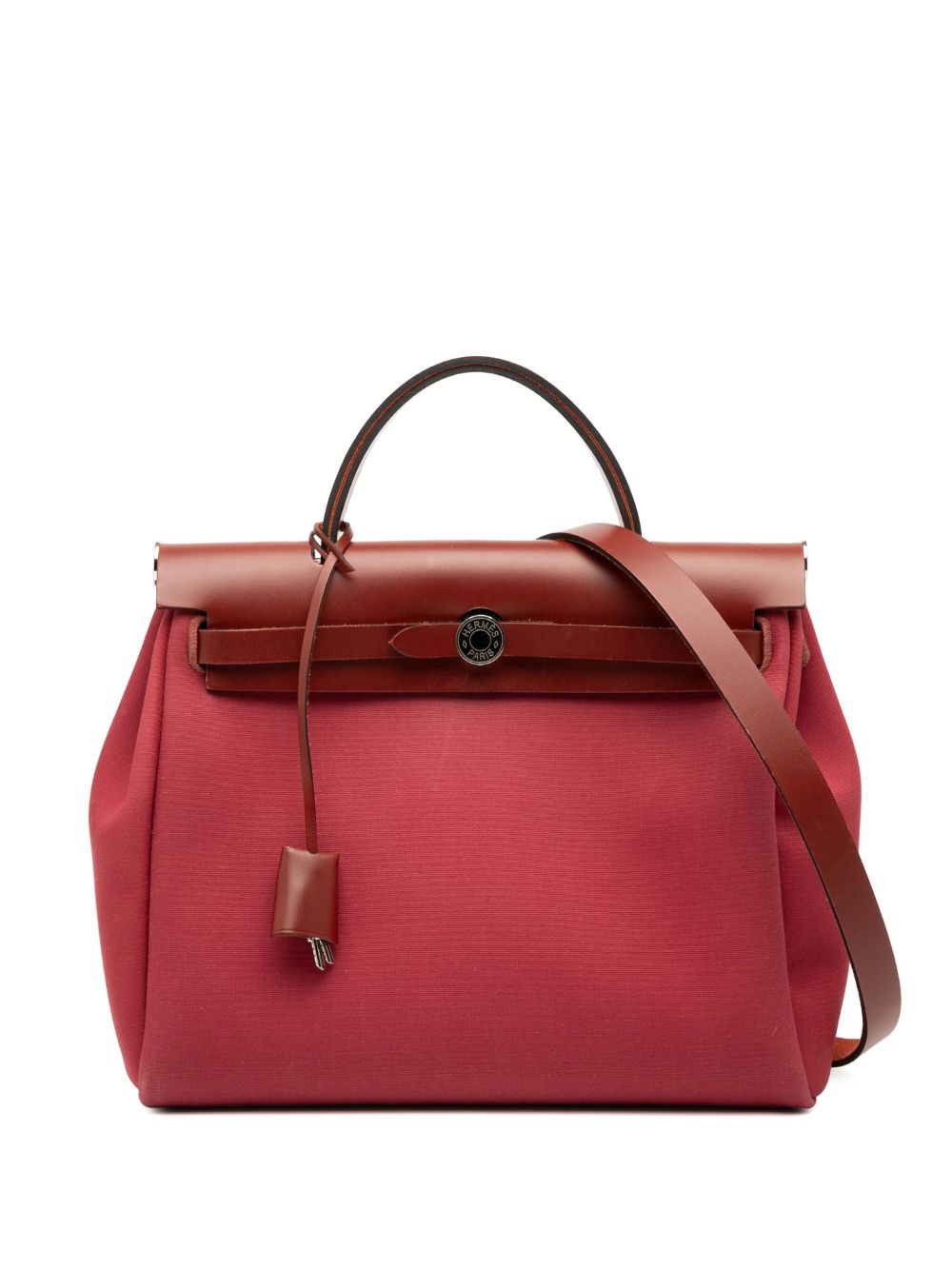 Hermes 2022 Toile Herbag Zip Retourne Verso 31 satchel