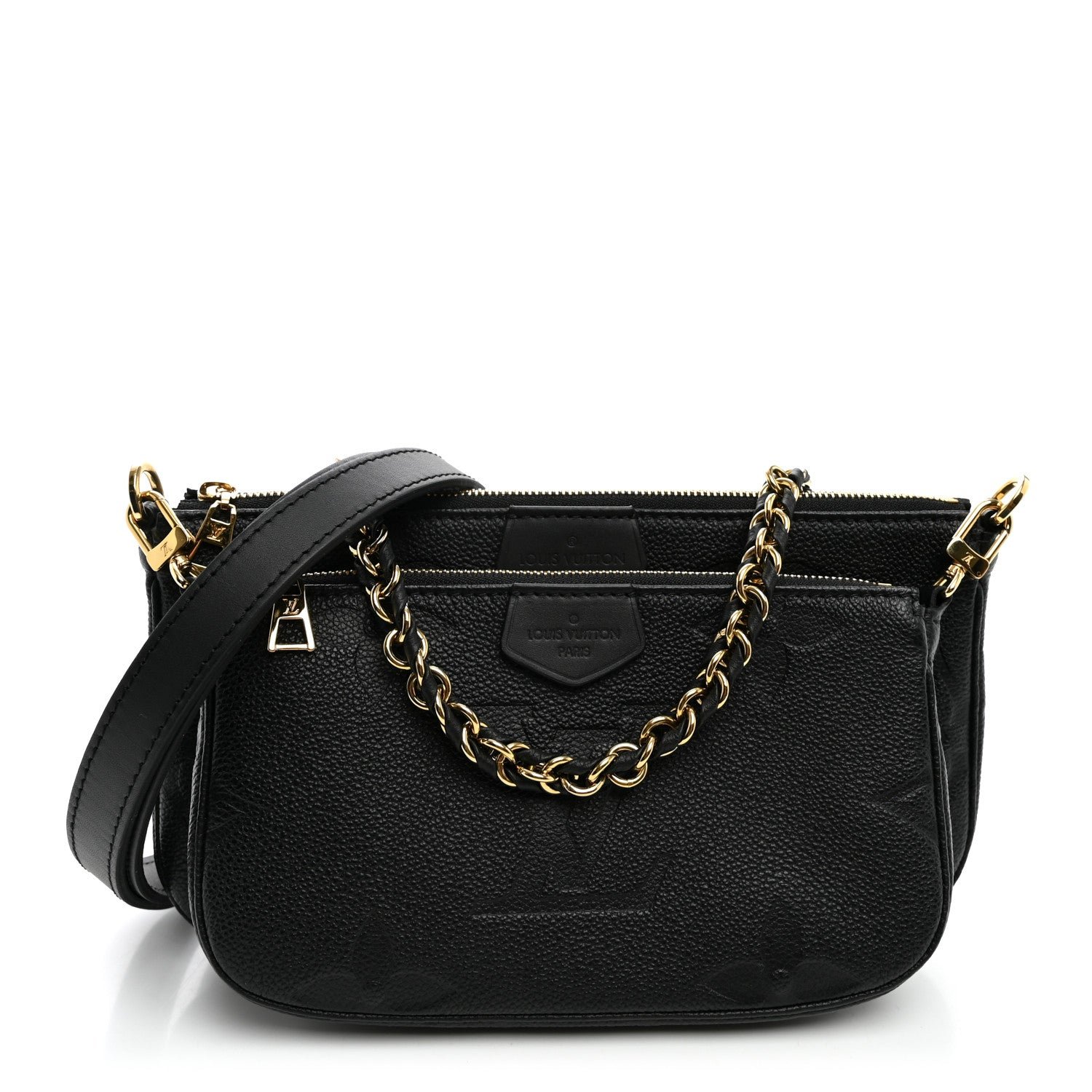 Louis Vuitton Empreinte Monogram Giant Multi Pochette Accessories Black