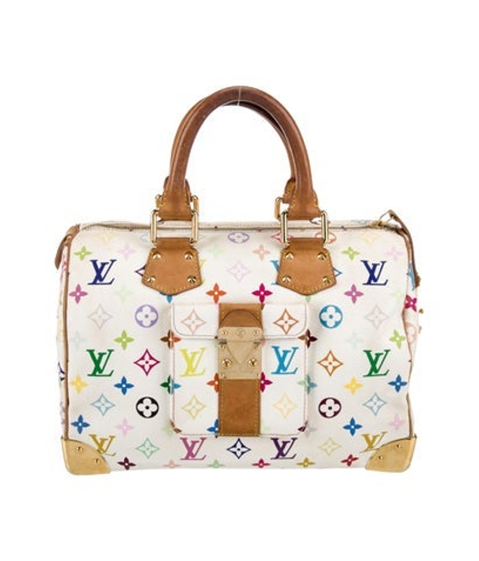 Louis Vuitton Vuitton Multicolore Monogram Speedy 30 Vintage