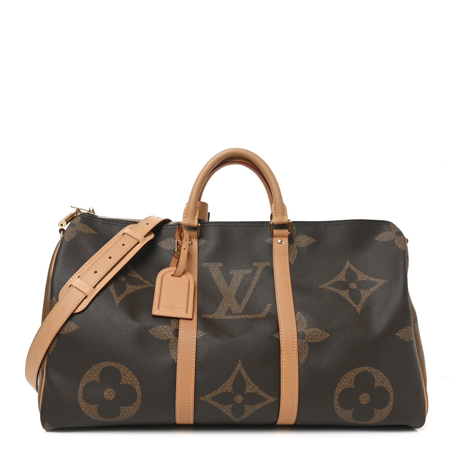 Louis Vuitton Louis Vuitton Reverse Monogram Giant Keepall Bandouliere 50
