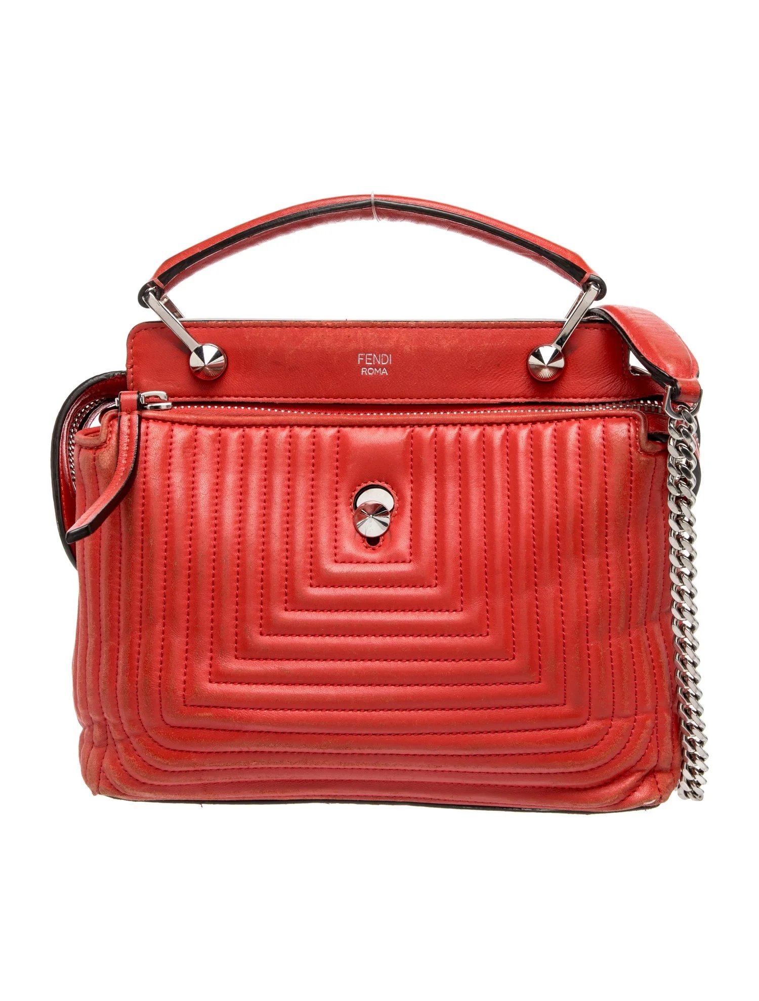 Leather Top Handle Bag