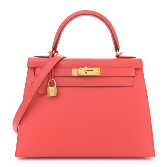 Hermes Epsom Kelly Sellier 28 Rose Jaipur