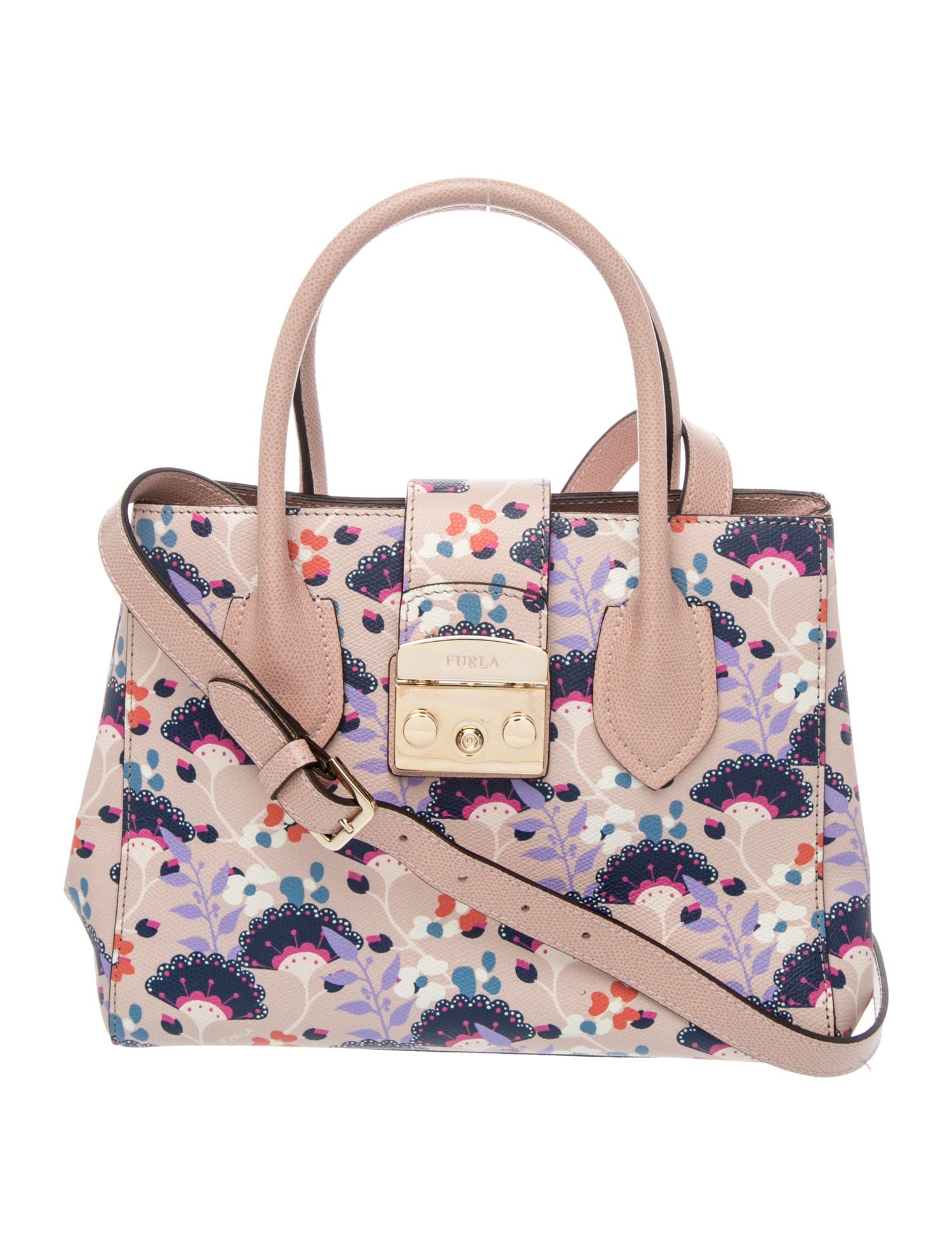 Leather Top Handle Bag