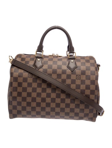Damier Ebene Speedy Bandouliere 30