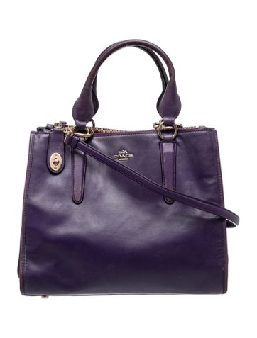 Leather Top Handle Bag