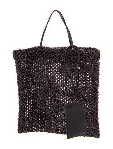 Raffia Tote w/ Tags
