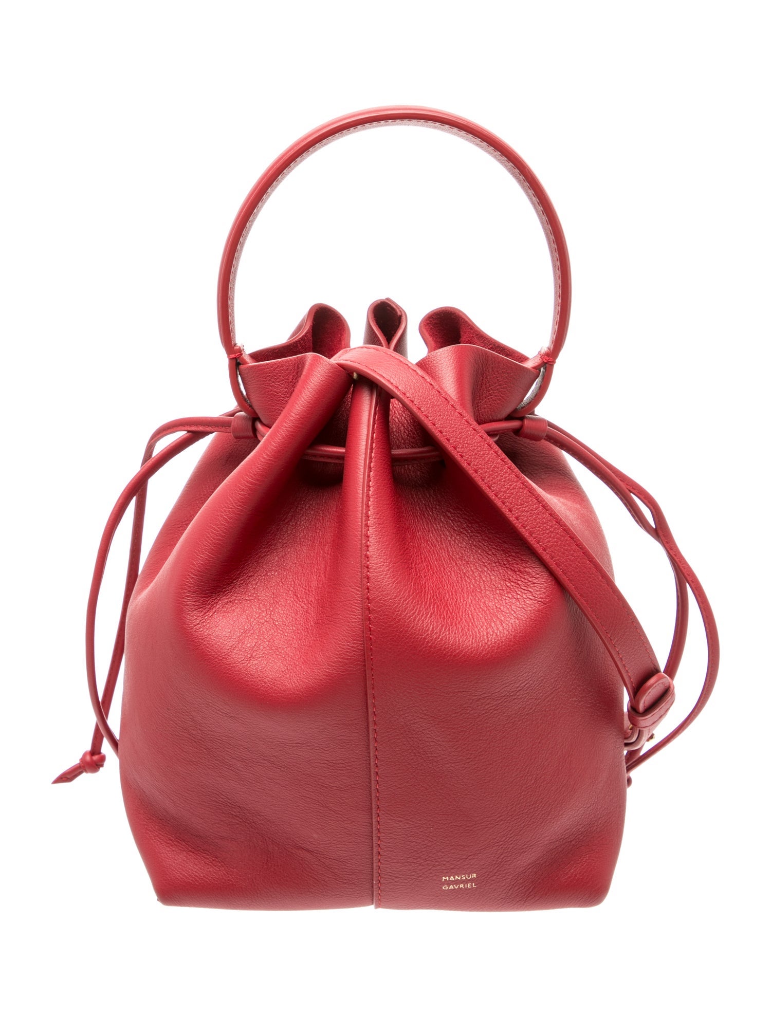 Leather Bucket Bag