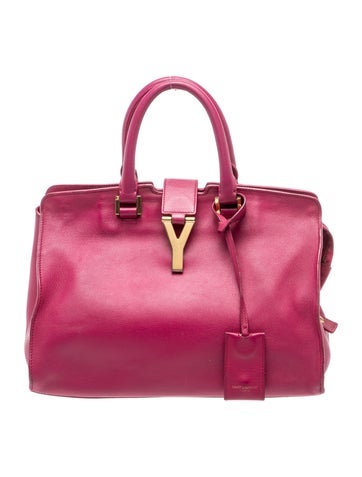 Leather Y Cabas Small