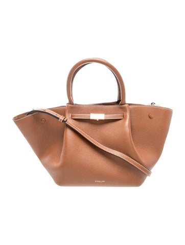 Leather Top Handle Bag