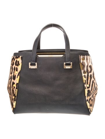 Leather Top Handle Bag