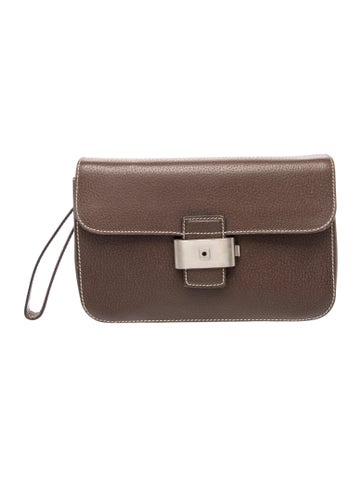 Salvatore Ferragamo Leather Pouch
