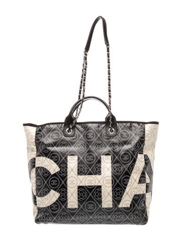 Maxi Camellia Shopping Tote