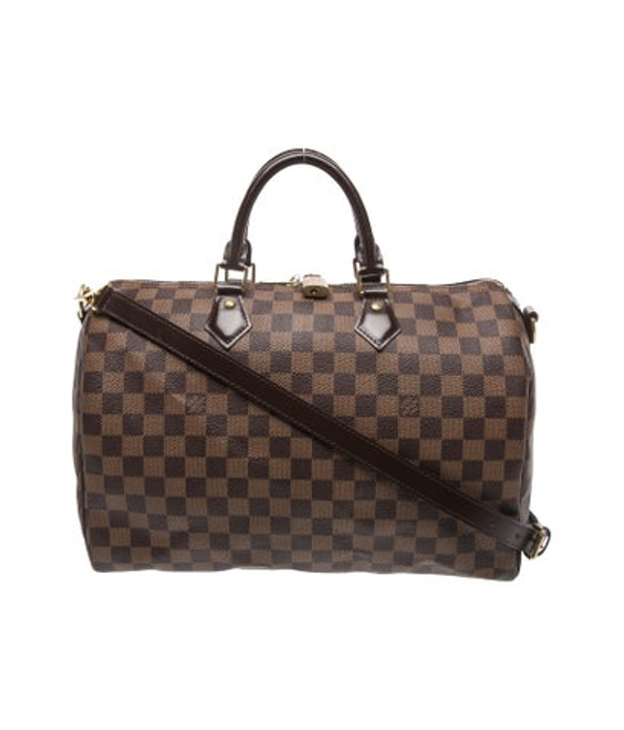 Louis Vuitton Vuitton Damier Ebene Speedy Bandouliere 35