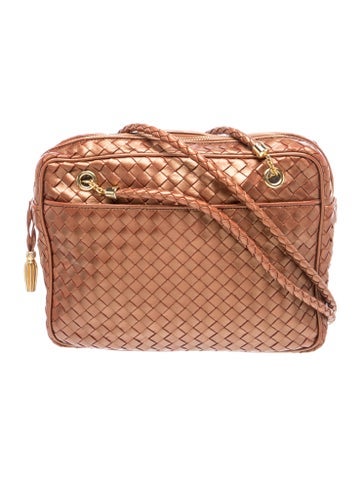 Bottega Veneta Intrecciato Shoulder Bag Vintage