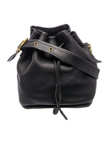 Leather Bucket Bag