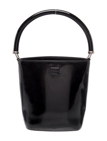 Etro Leather Top Handle Bag