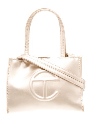 Telfar Vegan Leather Shopping Bag Small
