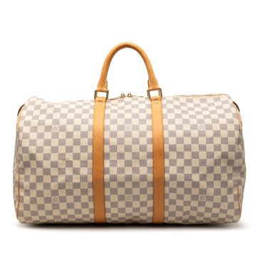 Louis Vuitton Damier Azur Keepall