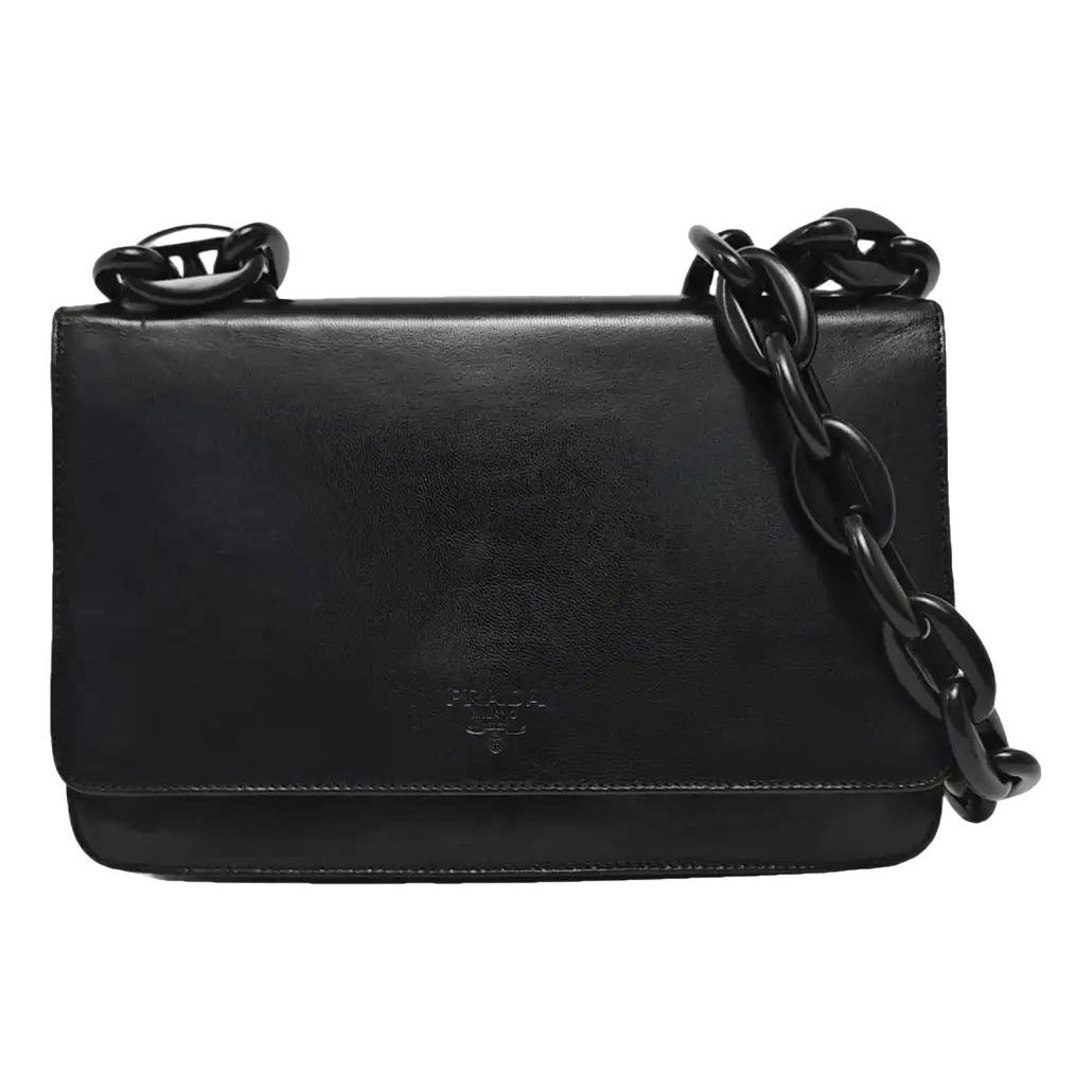 Leather crossbody bag