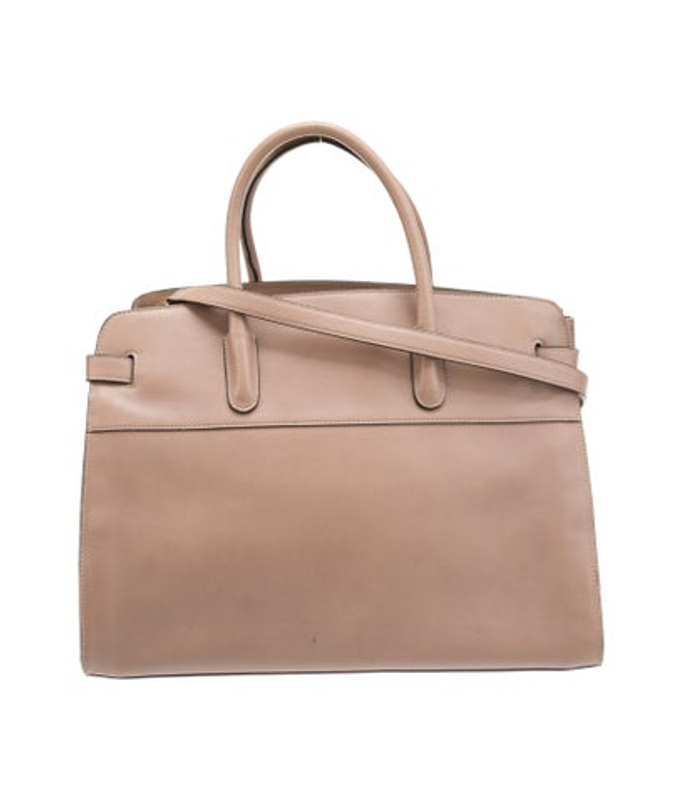 Cuyana Leather Top Handle Bag
