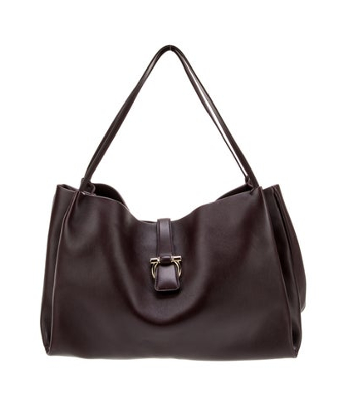 Salvatore Ferragamo Ferragamo Leather Hobo