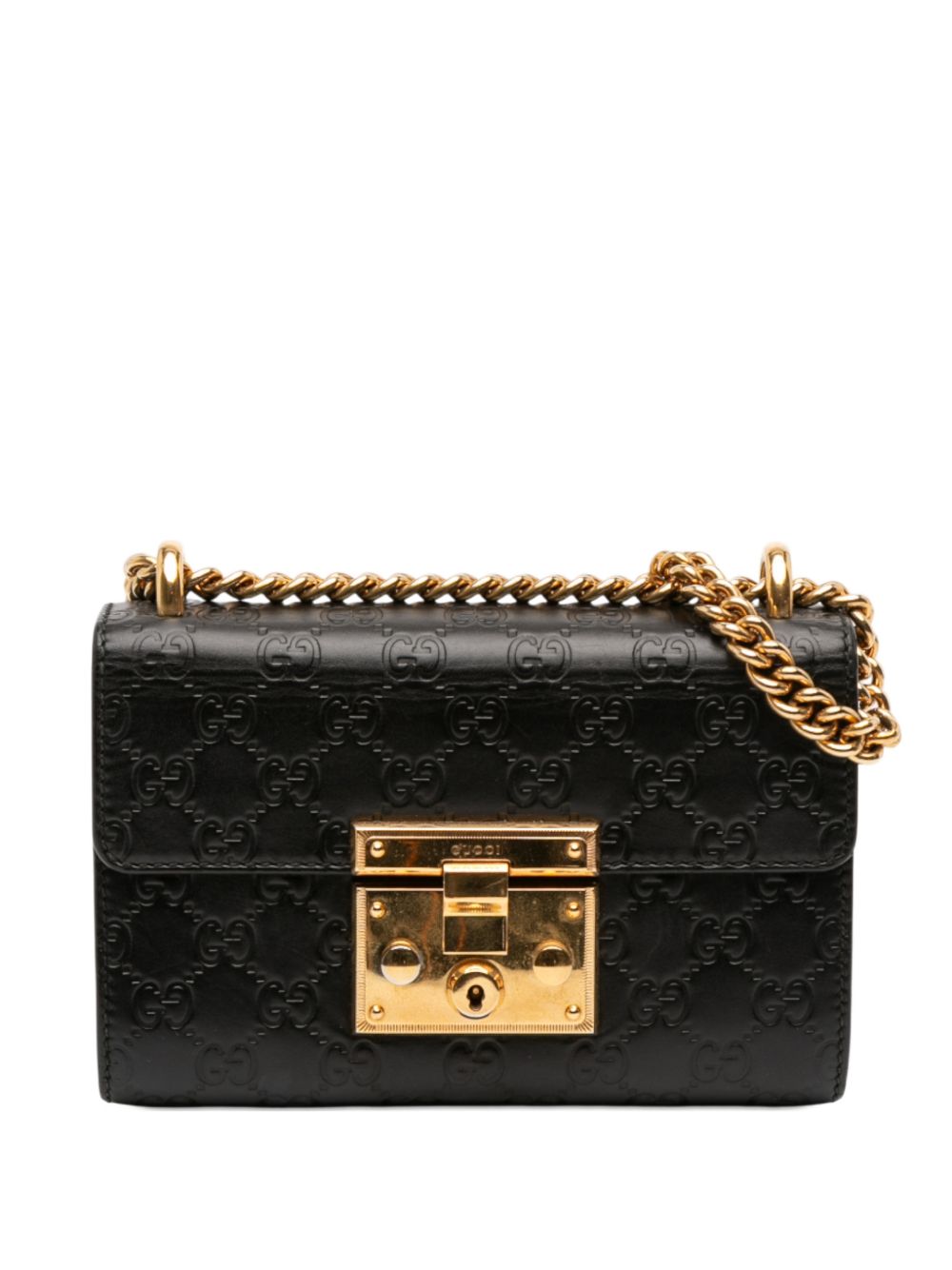 2016-2025 Small Guccissima Padlock crossbody bag